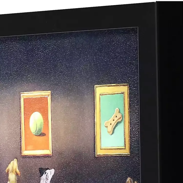 Framed Art-Kirklands Home Dog Museum Framed Art Print