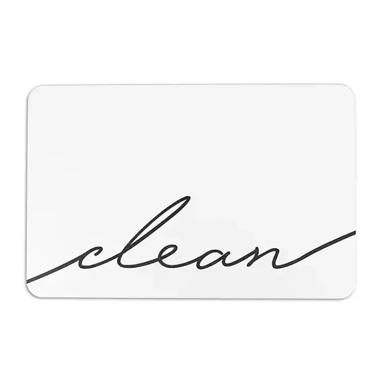 Bathroom Rugs-Kirklands Home Clean Stone Bath Mat