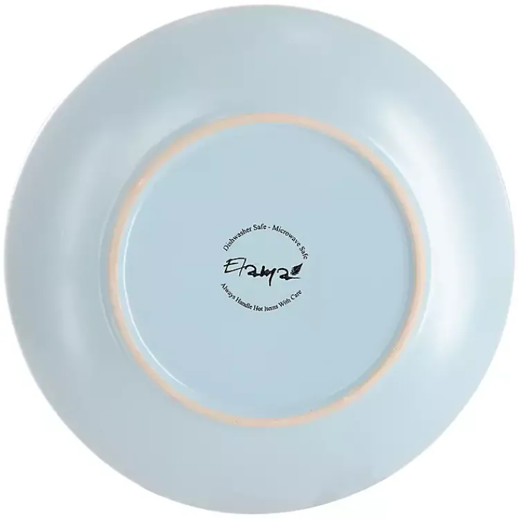 Dinnerware-Kirklands Home Light Emilia Stoneware 16-pc. Dinnerware Set Blue