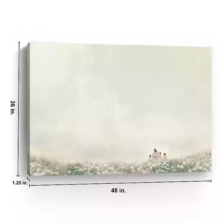 Canvas Art-Kirklands Home Pure in the Heart Canvas Art Print Gray