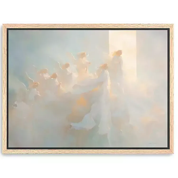 Canvas Art-Kirklands Home Heaven's Gate Framed Canvas Art Print, 32x42