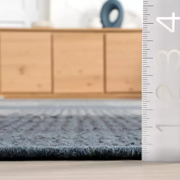 Area Rugs-Kirklands Home Plaid Emily Henderson x RugsUSA Rug, 8x10 Blue