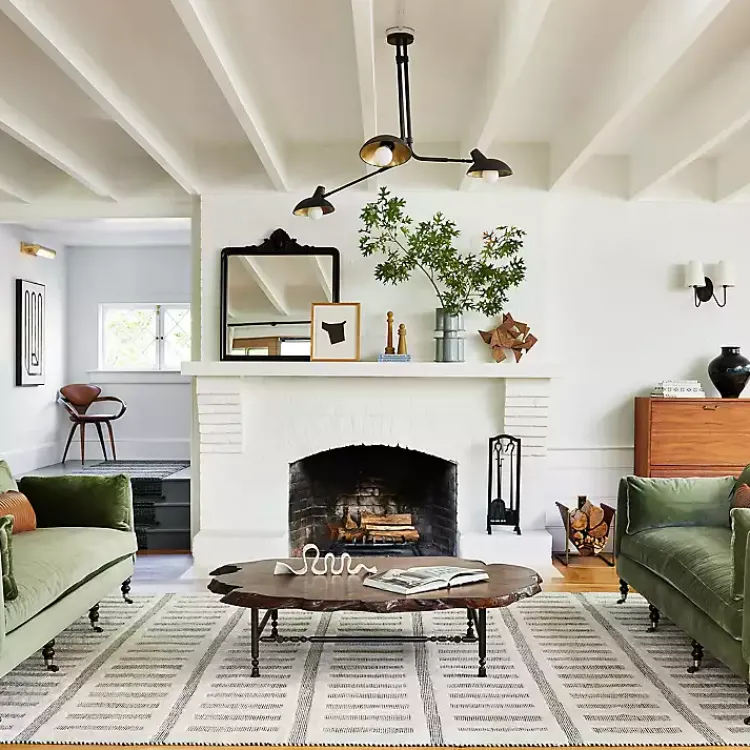 Area Rugs-Kirklands Home Merrick Emily Henderson x RugsUSA Area Rug, 6x9