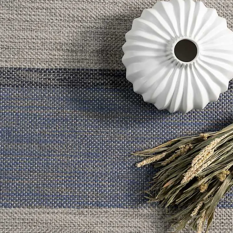 Area Rugs-Kirklands Home Blue Portland Emily Henderson x RugsUSA Rug, 5x8