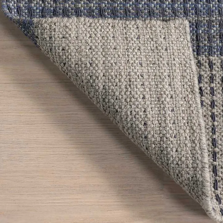 Area Rugs-Kirklands Home Blue Portland Emily Henderson x RugsUSA Rug, 5x8