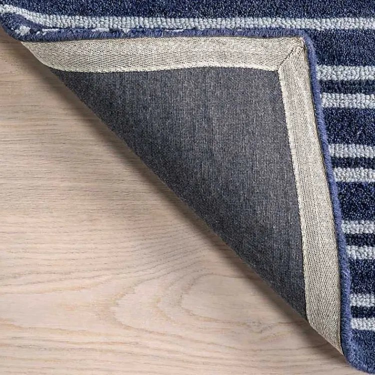 Area Rugs-Kirklands Home Pacific Emily Henderson x RugsUSA Area Rug, 4x6 Blue