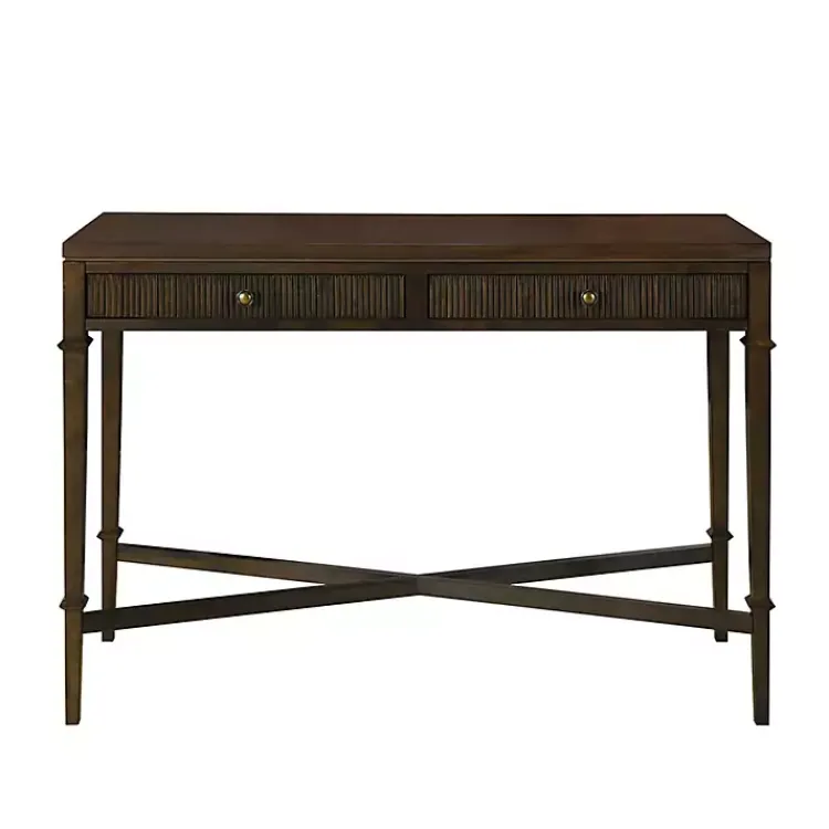 Console Tables-Kirklands Home Martha Stewart Console Table Brown