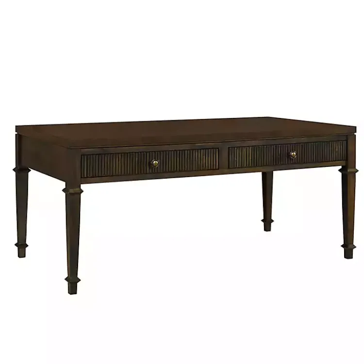 Coffee Tables-Kirklands Home Kenna Coffee Table Brown