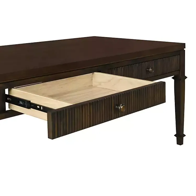 Coffee Tables-Kirklands Home Kenna Coffee Table Brown