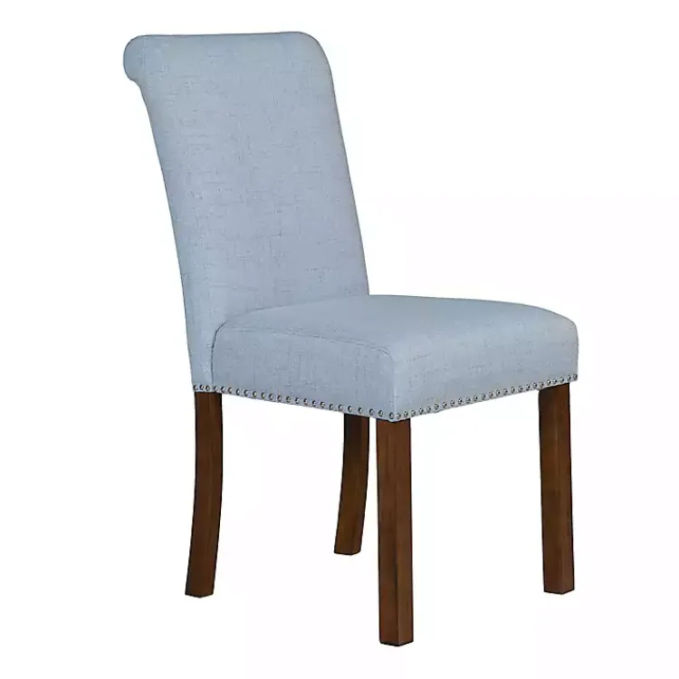 Dining Chairs-Kirklands Home Aubrey Upholstered 2-pc. Dining Chair Set Blue