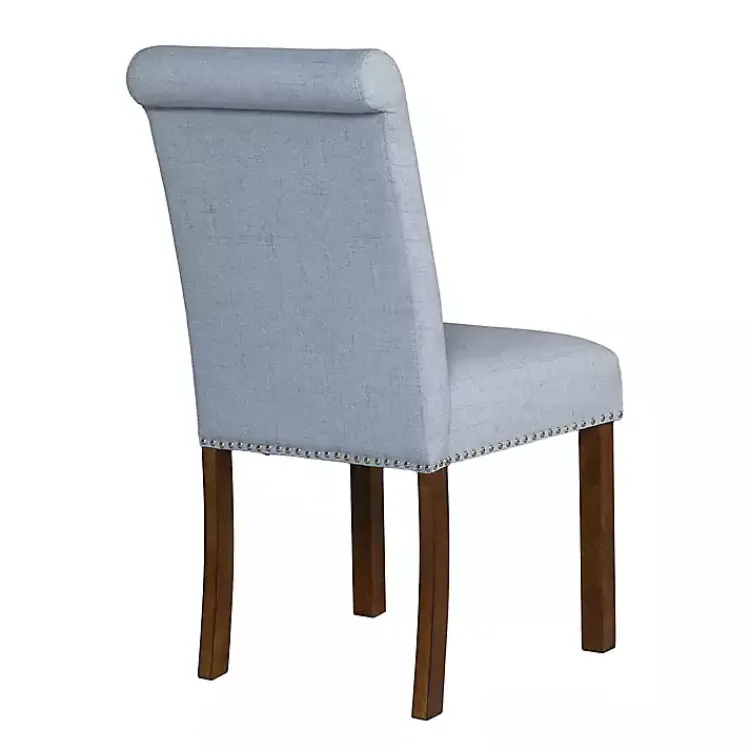 Dining Chairs-Kirklands Home Aubrey Upholstered 2-pc. Dining Chair Set Blue