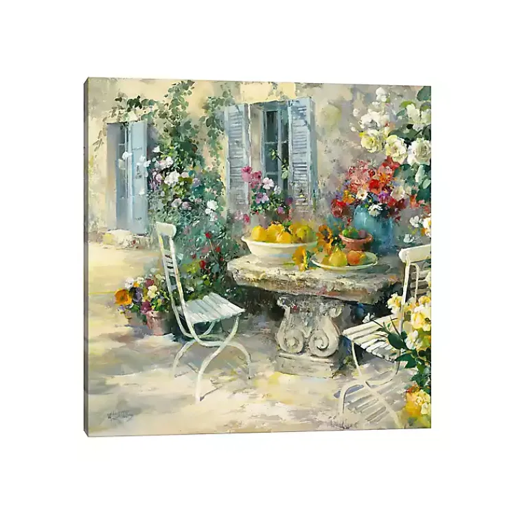 Canvas Art-Kirklands Home Idyllic Garden Canvas Art Print