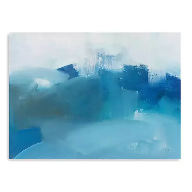 Canvas Art-Kirklands Home Stormy Seas Canvas Art Print Blue