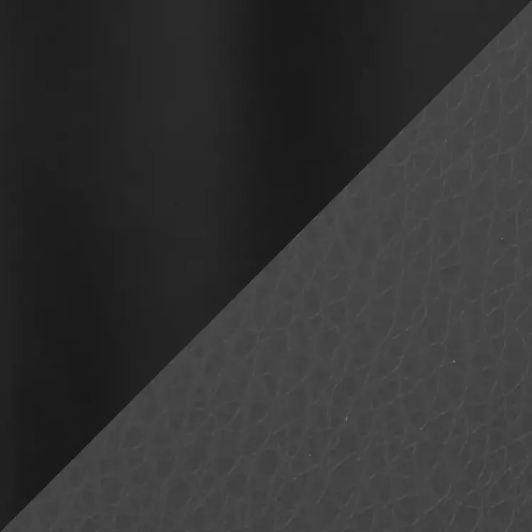 Bar Stools & Counter Height Stools-Kirklands Home Fiji Faux Leather Counter Stools, Set of 3 Gray