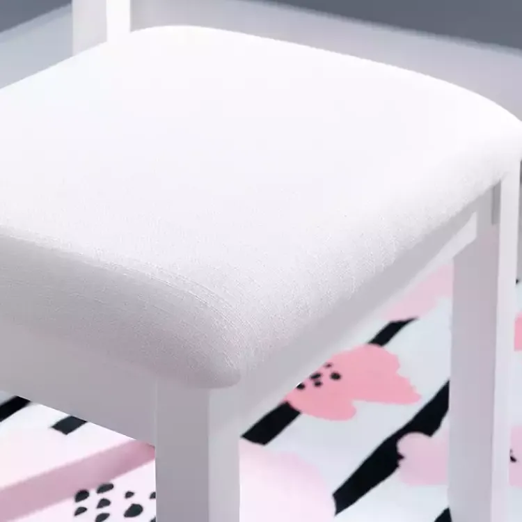 Dressers & Chests-Kirklands Home Eva Mirrored 2-pc. Vanity Set White